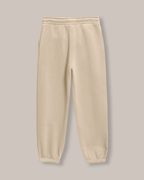 Jogger Cintura El&aacute;stica Crema